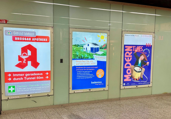 City Light Vitrine / Bahnhof City Light Vitrine / Bahnhof