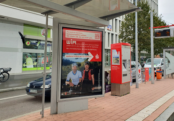 City Light Poster / ÖPNV-Wartehäuschen