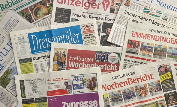 Anzeigenblätter und Wochenzeitungen Anzeigenblätter und Wochenzeitungen